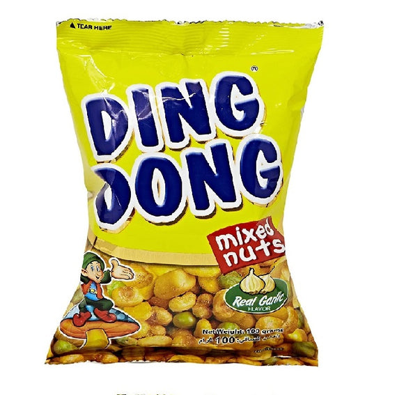 Ding Dong Mixed Nuts Garlic 100g