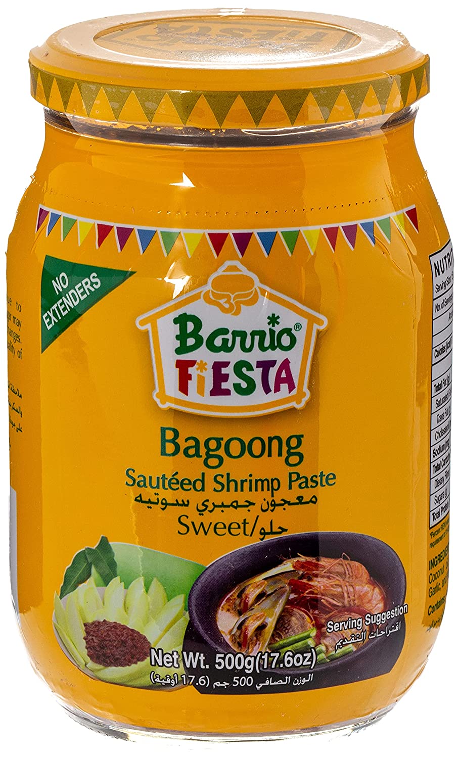 Barrio Fiesta Bagoong Sweet Sauteed Shrimp Paste – Sunrise