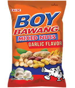 Boy Bawang Mixed Nuts 100G - Sunrise International Group