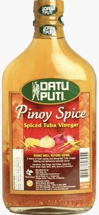 Datu Puti Pinoy Spice Spice Tuba Vinegar - Sunrise International Group
