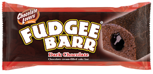 Fudgee Barr Dark Chocolate Cream Filled Cake Bar 10pcs - Sunrise International Group