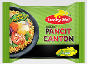 Lucky Me Instant Pancit Canton Calamansi - Sunrise International Group