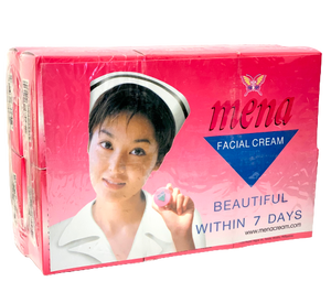 Mena Face Cream (Pink) 3g, 12pcs - Sunrise International Group