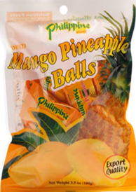 Philippine Brand Dried Mango Pineapple Balls - Sunrise International Group