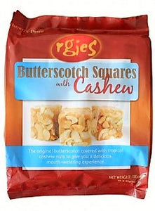 Rgies Butterscotch Squares with Cashew 175g - Sunrise International Group