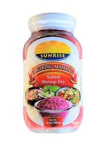 Sunrise Salted Shrimp Fry Bagoong Alamang 14oz - Sunrise International Group