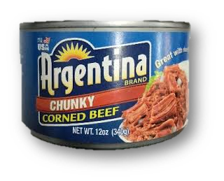 Argentina Chunky Corned Beef - Sunrise International Group