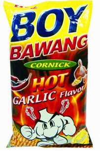 Boy Bawang Cornick Hot Garlic Flavor - Sunrise International Group