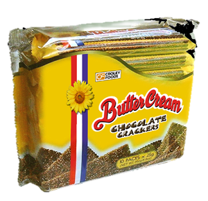 Butter Cream Chocolate Crackers 10pcs - Sunrise International Group