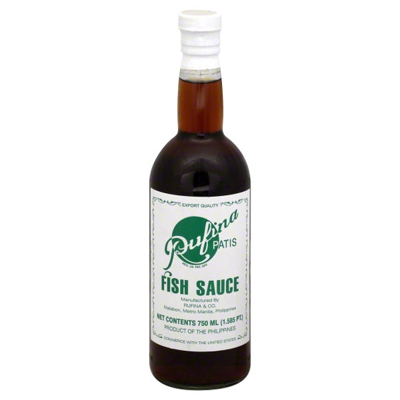 Rufina Fish Sauce 750ml distributed by Sunrise