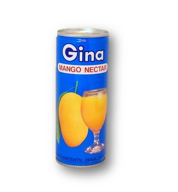 Gina Mango Nectar 240ml - Sunrise International Group