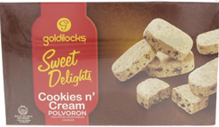 Goldilocks Sweet Delights Cookies n Cream 12pcs 300g - Sunrise International Group