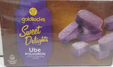 Goldilocks Sweet Delights Ube Polvoron 12pcs 300g - Sunrise International Group