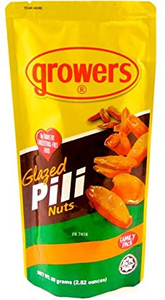 Growers Glazed Pili Nuts 80g - Sunrise International Group