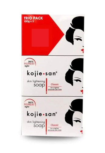 Kojie San Skin Lightening 3x100g distributed by Sunrise