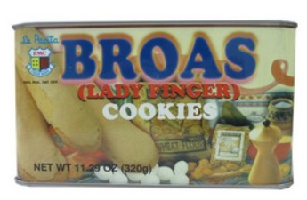 La Pacita Broas Lady Finger Cookies 320g - Sunrise International Group