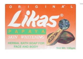 Likas Papaya Skin Whitening 135G - Sunrise International Group