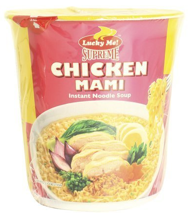 Lucky me Supreme Chicken Mami Instant Noodle Soup 70g - Sunrise International Group