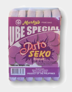 Marky's Puto Seko Ube Special Biscuit - Sunrise International Group