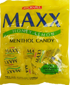 Maxx Honey Lemon Menthol Candy - Sunrise International Group