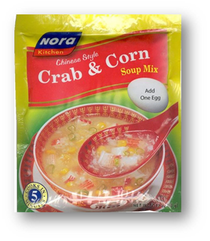 Nora Crab and Corn Soup 80g - Sunrise International Group
