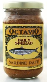 Octavio Sardines Daily Spread Sardines Pate Hot and Spicy - Sunrise International Group
