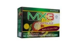 MX3 Plus Capsule (4pcs) distributed by Sunrise