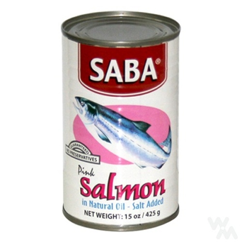Saba Pink Salmon 425g - Sunrise International Group