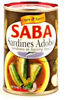 Saba Sardines Adobo 155g - Sunrise International Group