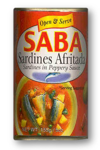 Saba Sardines Afritada 155g - Sunrise International Group
