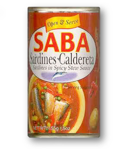 Saba Sardines in Spicy Caldereta 155g - Sunrise International Group