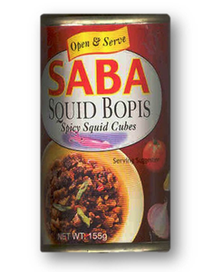 Saba Squid Bopis 155g - Sunrise International Group