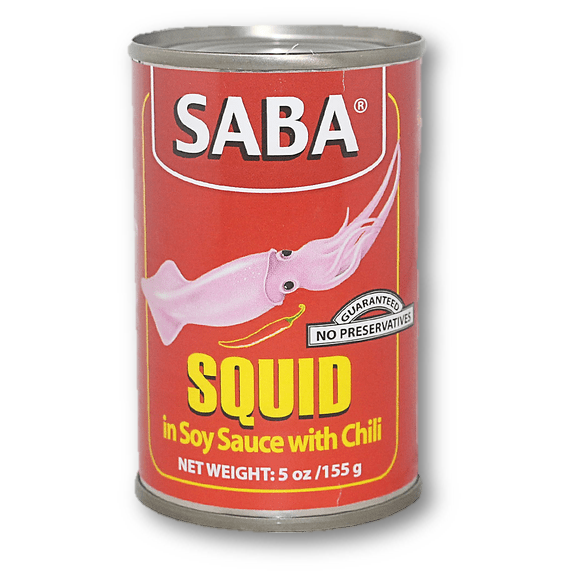 Saba Squid in Chili - Sunrise International Group