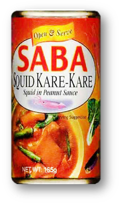Saba Squid Kare-Kare 155g - Sunrise International Group