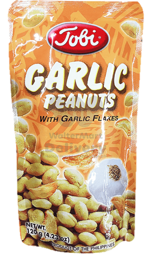 Tobi Garlic Peanuts 12g - Sunrise International Group