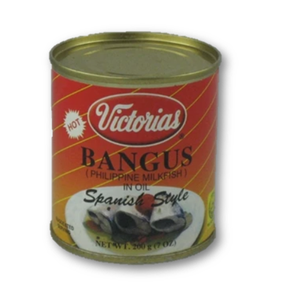 Victoria Bangus Philippine Milkfish in Oil Spanish Style 200g - Sunrise International Group