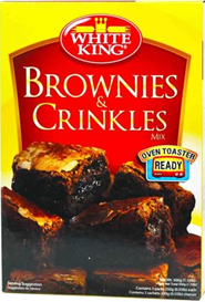 White King Brownies and Crinkles Mix - Sunrise International Group