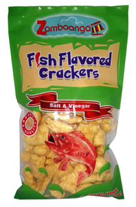 Zamboanga Fish Crackers Salt and Vinegar - Sunrise International Group